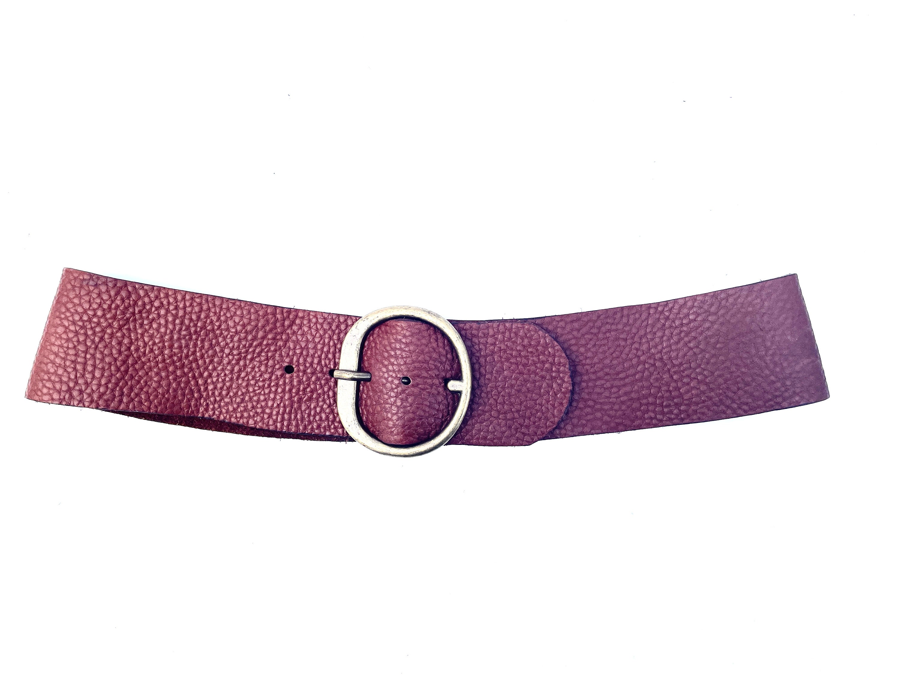 Frank & Eileen Pebbled  Wide Leather Soft  Belt Frank & Eileen Pebbled Wide Leather Soft Belt main image 2