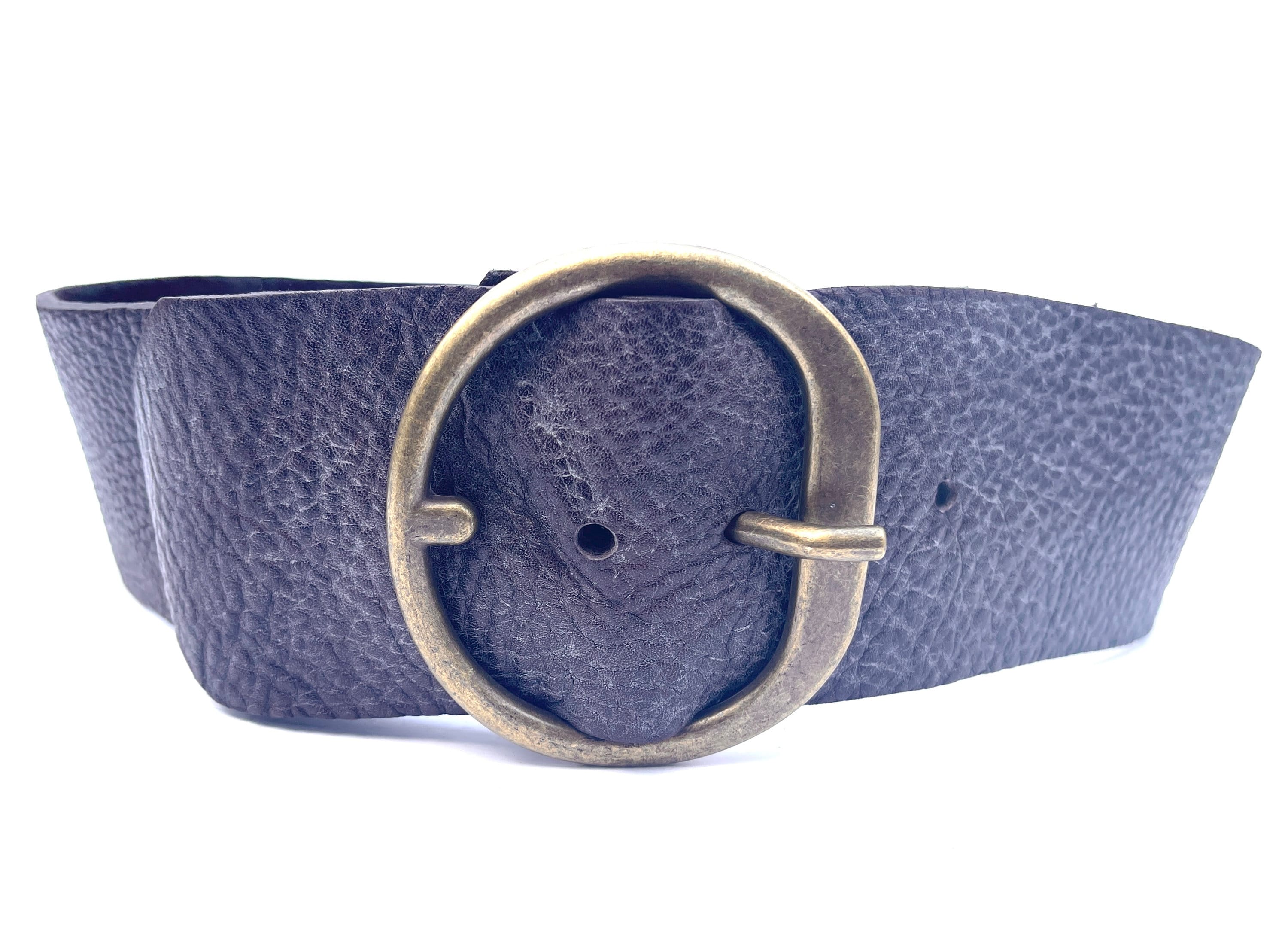 Frank & Eileen Leather Wide Leather Waist Belt. Size 28 30  display picture 3
