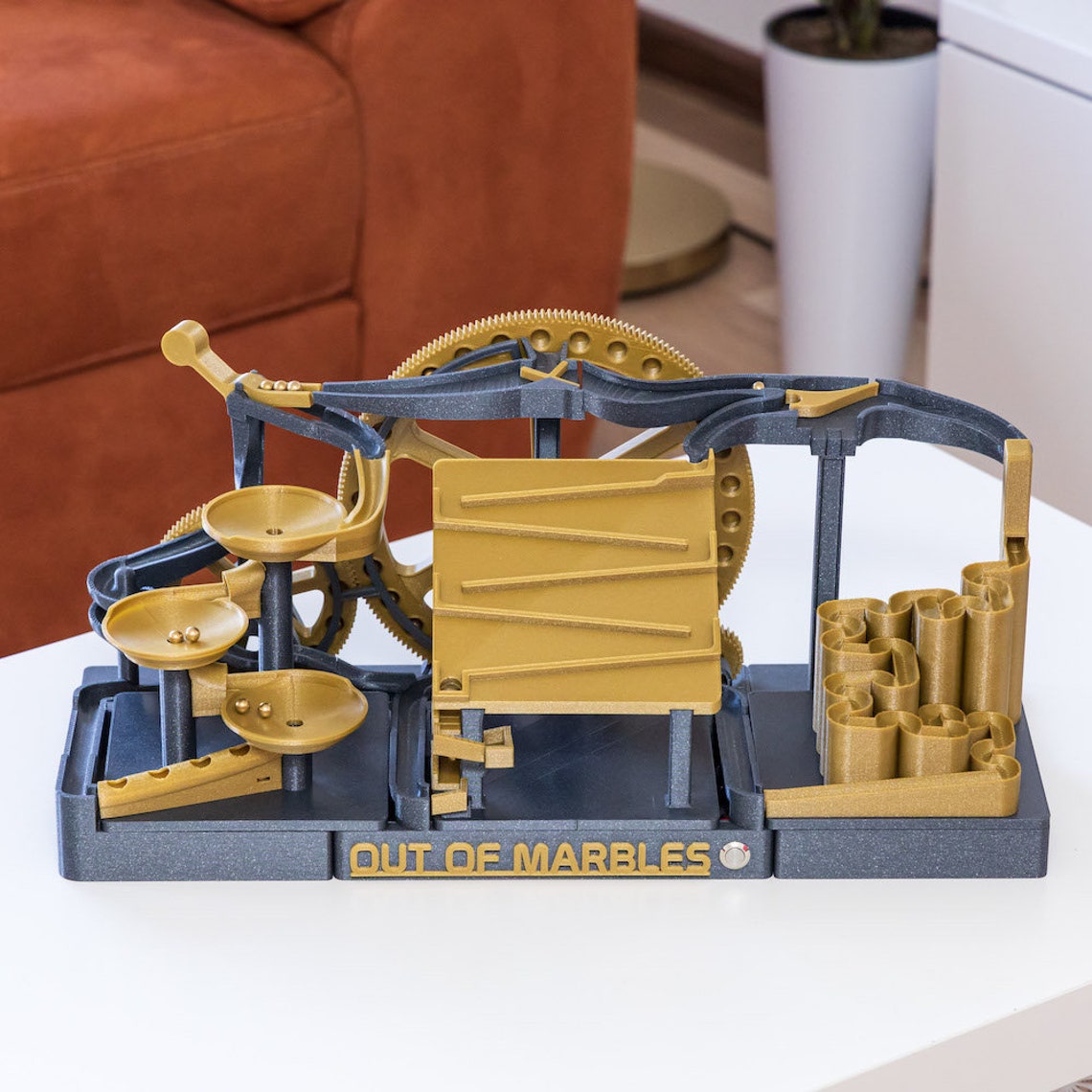 3D Print Marble Run Marble Machine Marble Race Marble Run Toy Christmas