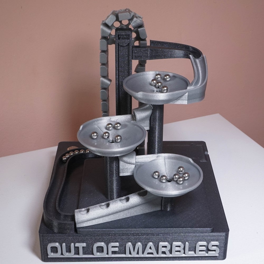 3D Print Marble Run Marble Machine Marble Race Marble Run Toy Christmas ...