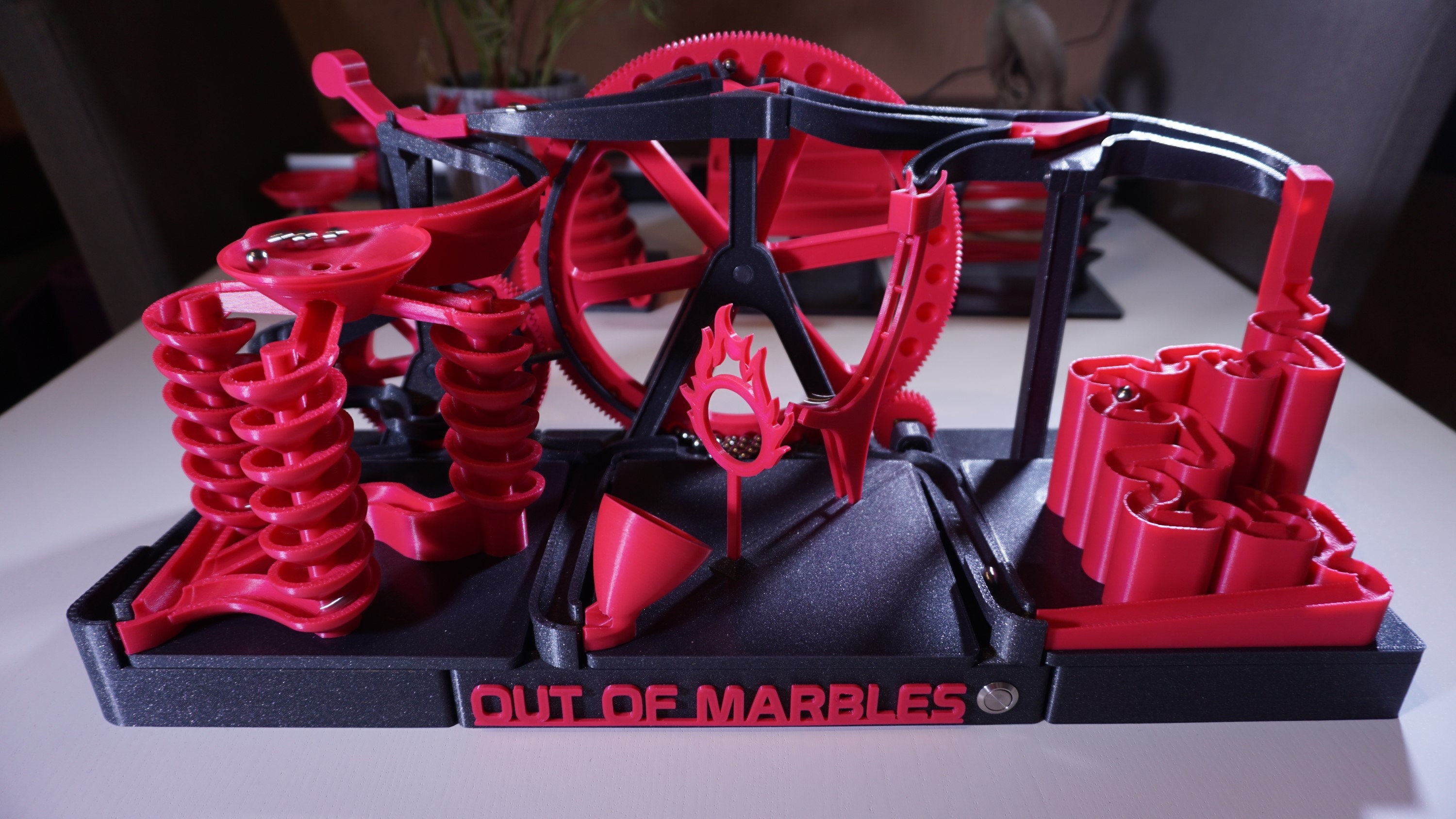 3D Print Marble Run Marble Machine Marble Race Marble Run Toy Christmas