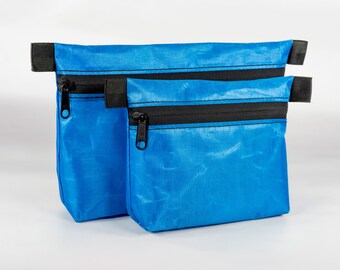 Dyneema UL Zip Pouch Set | Ultralight Water Resistant | Dyneema Composite Fabric | Cuben Fiber