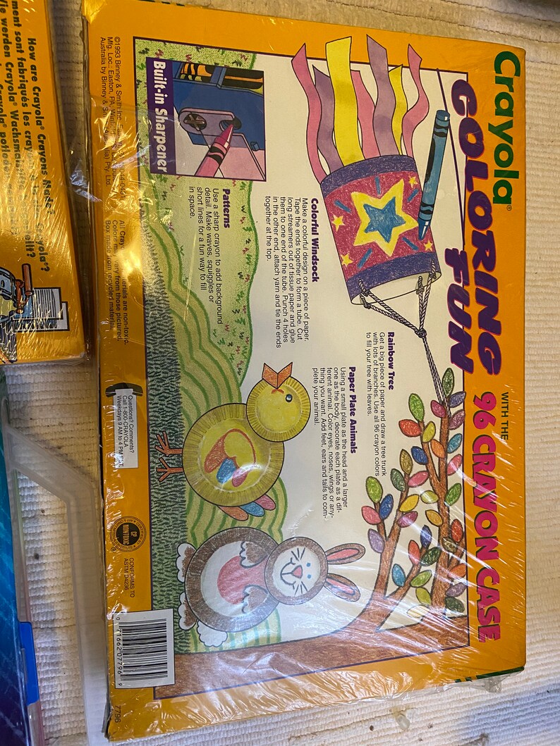 Rare Vintage Discontinued Crayola Crayons Etsy