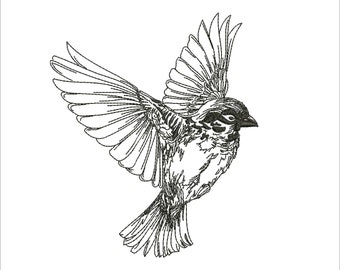 Download Birds Embroidery Etsy