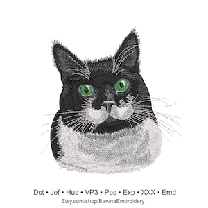 Cat Machine embroidery designs, Pets embroidery designs, Instant download