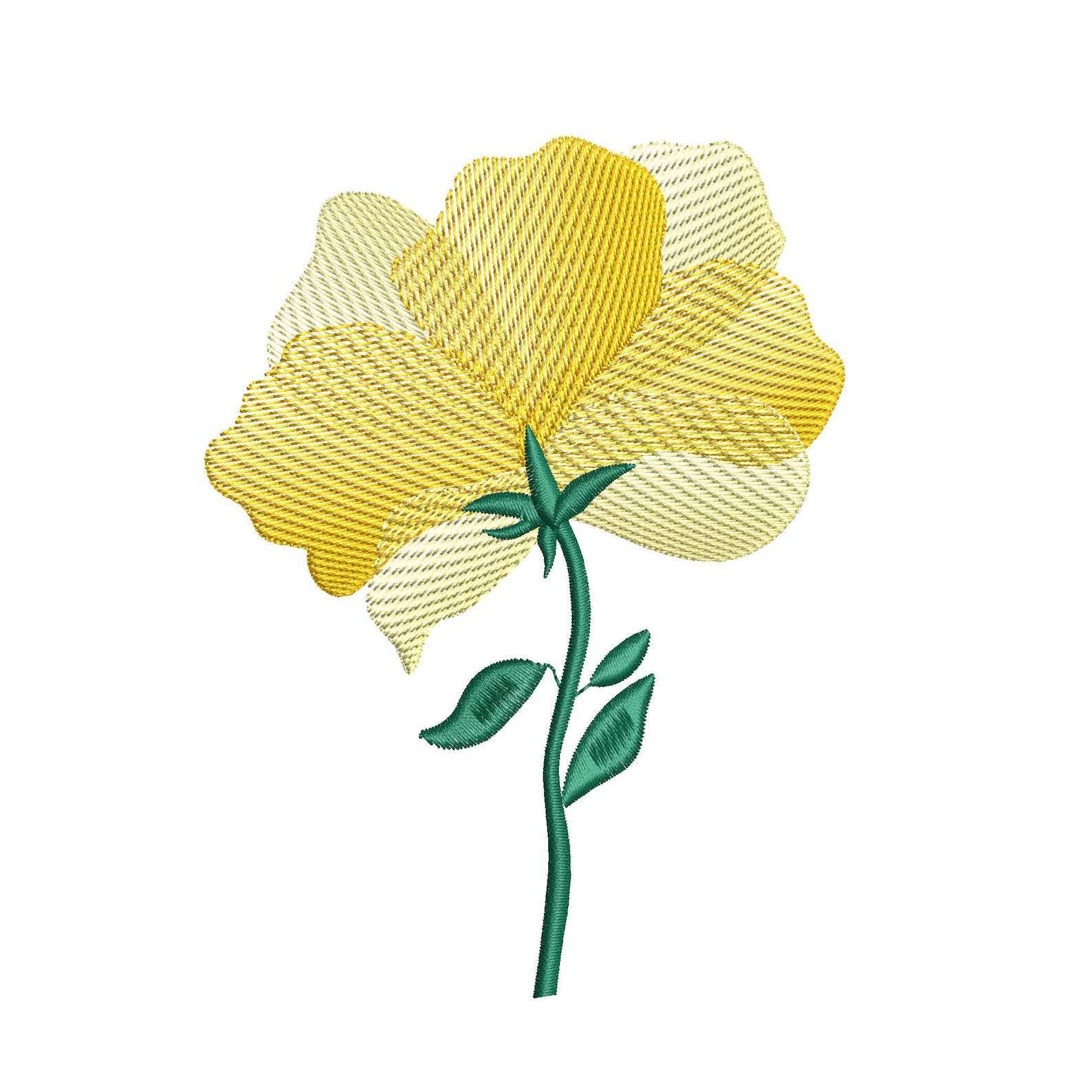 Flower machine embroidery designs plant embroidery flowers  etsy Flower machine embroidery designs plant embroidery flowers  etsy