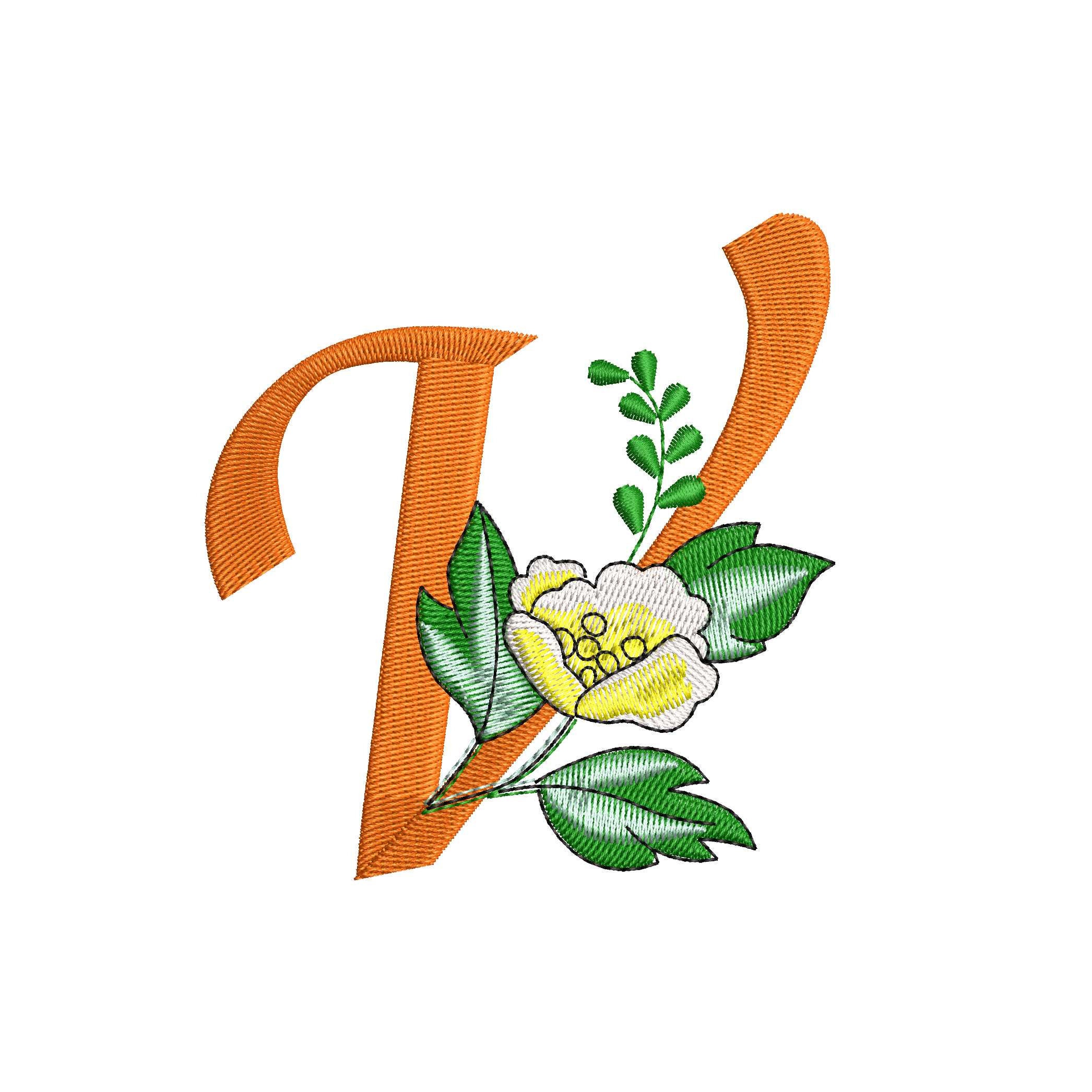 Monogram letter v machine jessecmault designs jessecmault font  etsy