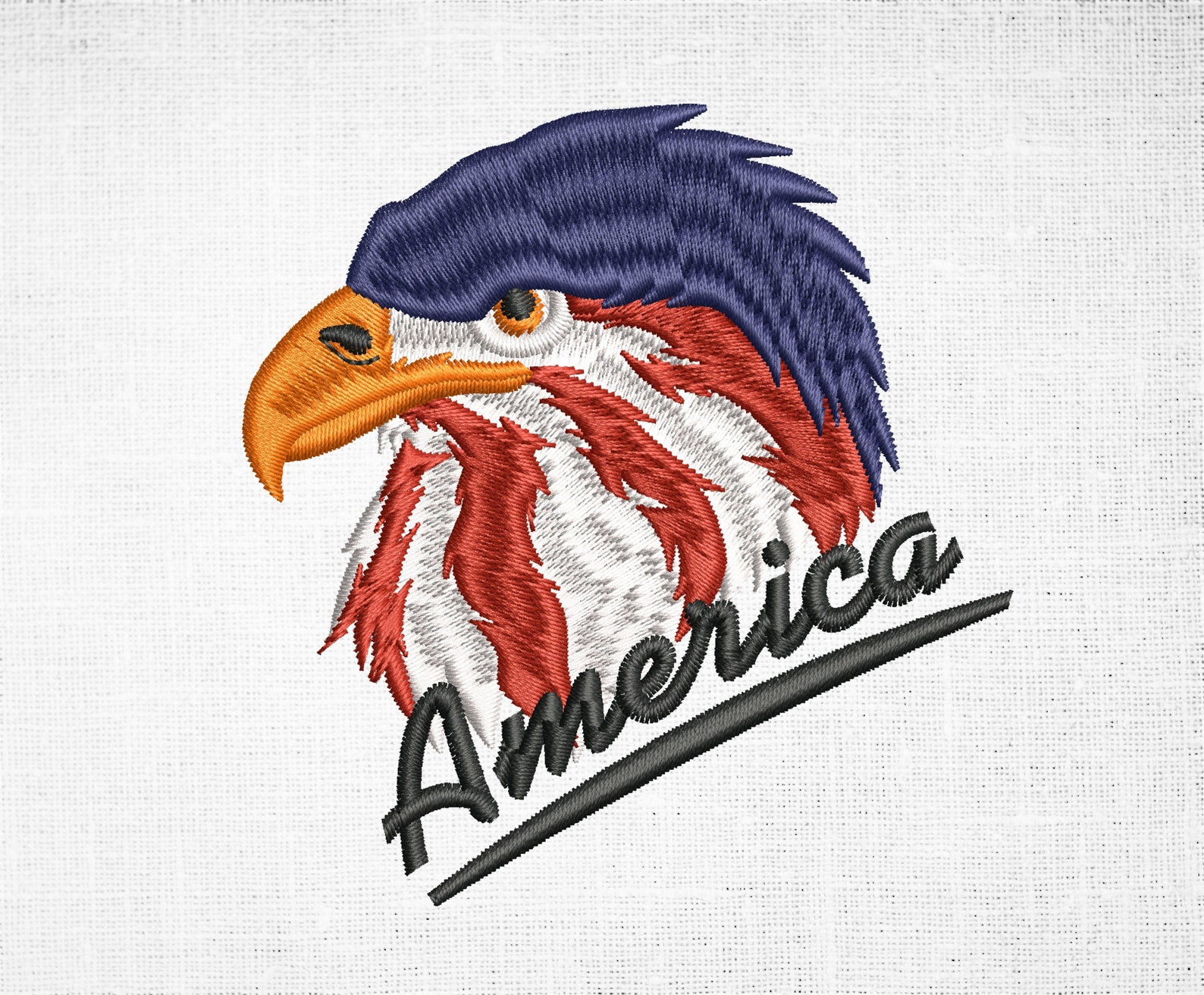 Embroidery Machine Design Eagle