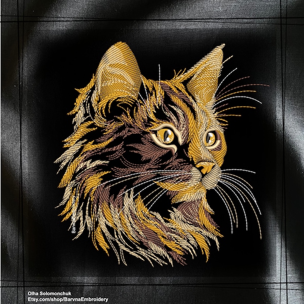 Cat Machine embroidery designs, Pets embroidery designs, Instant download