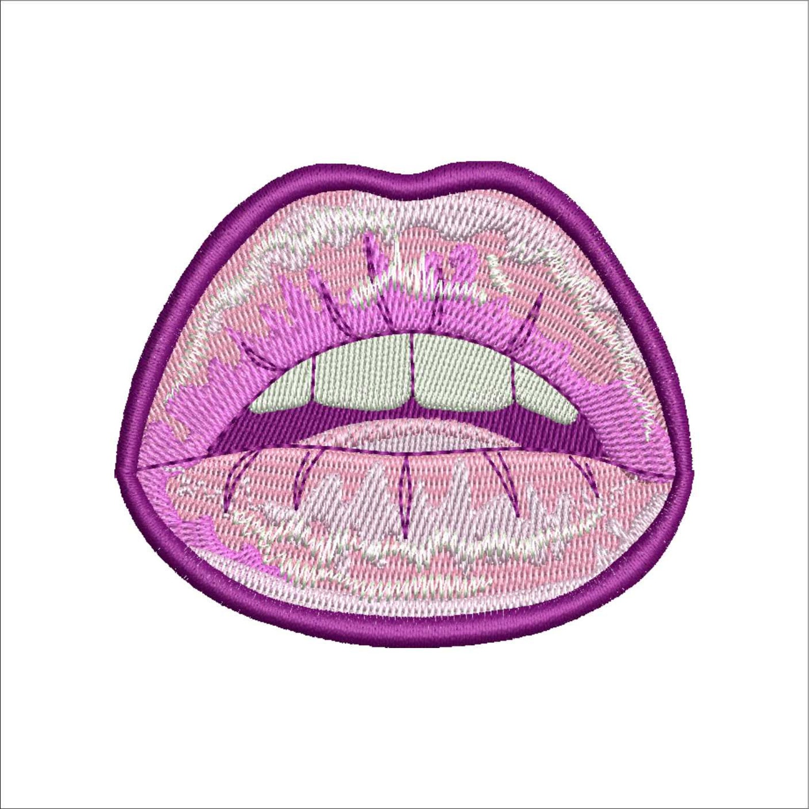 Lips machine embroidery designs lips patch kiss embroidery  etsy