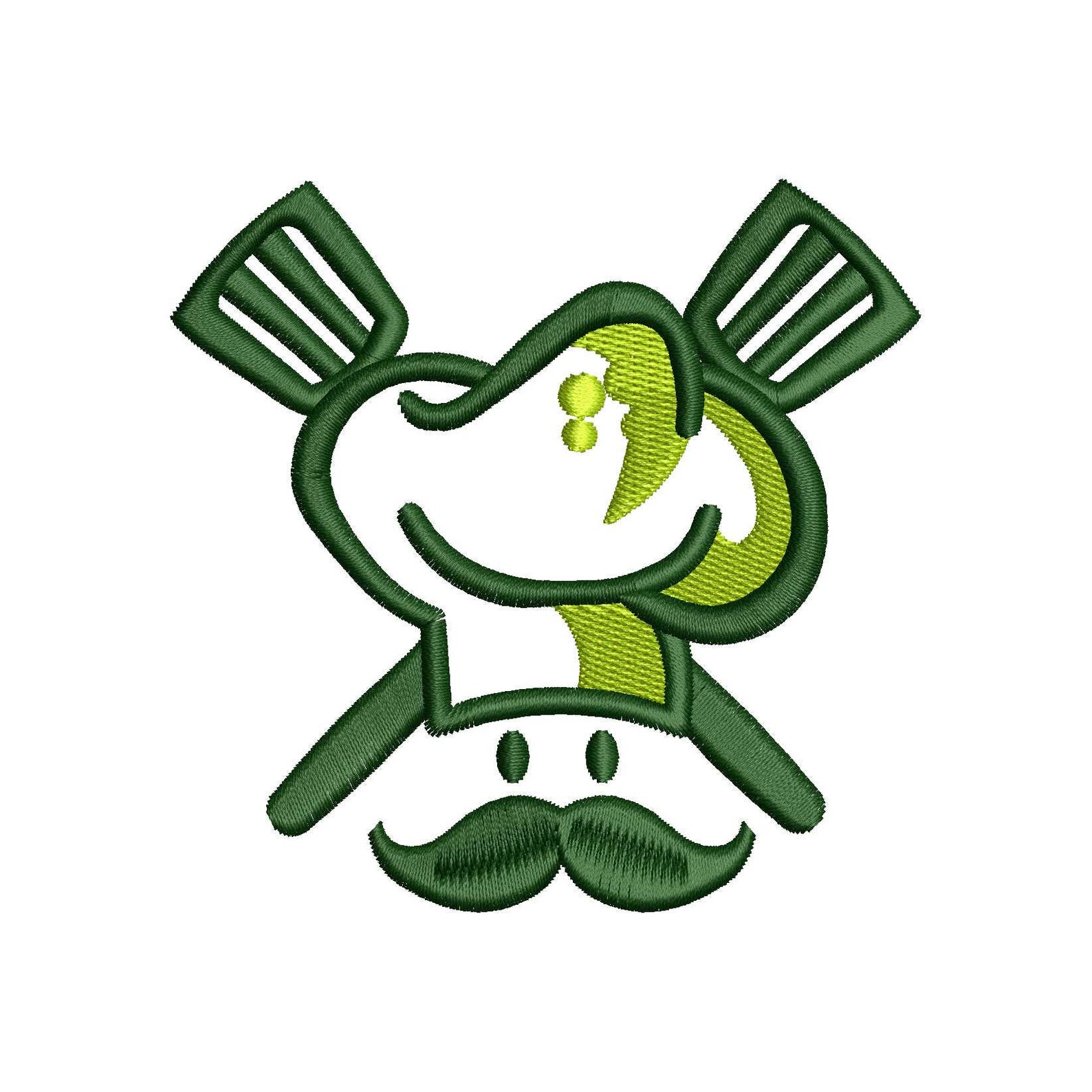 Chef hat Machine embroidery designs Kitchen towels embroidery Etsy