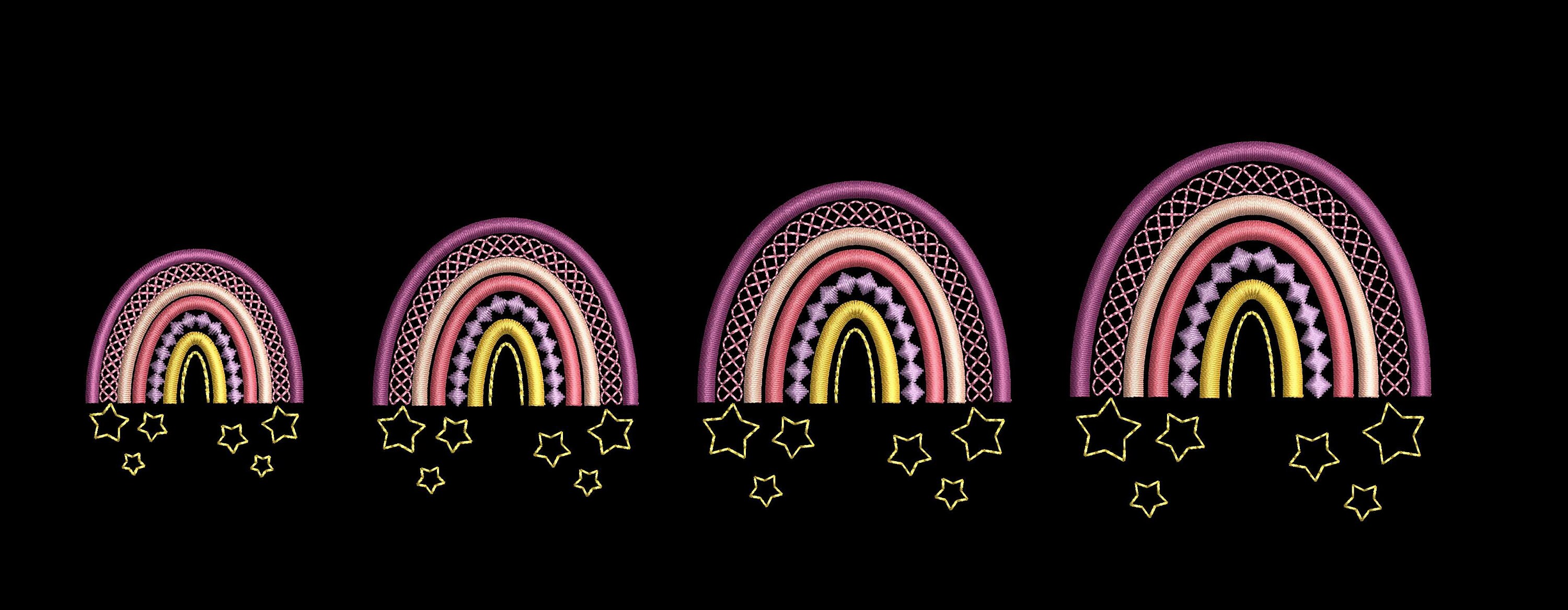 Boho rainbow machine jessecmault designs rainbow jessecmault etsy Boho rainbow machine jessecmault designs rainbow jessecmault etsy