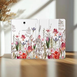 Wildflowers Case for Tablet 10.1 Plants Samsung S8 Ultra Cover Galaxy Tab A8 2022 S4 10.5 S5e 12 inch a7 10.4 S3 S7 plus S6 lite wild flower