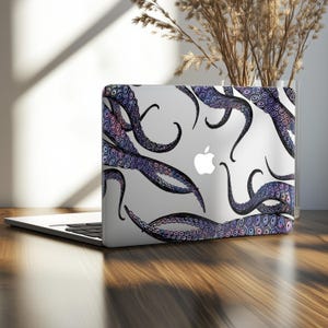 Octopus Tentacles new Macbook air M4 case Mac Book pro 13 2025 13 inch Ocean Animal Print 15 M2 Clear hard shell 14 16 M3 A2442 2023 A1707 "