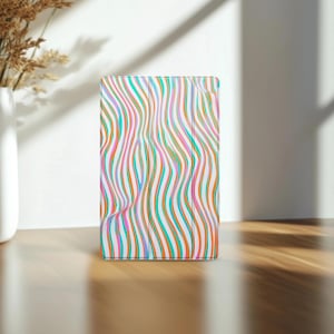 Wavy Candy Striped Pattern case for Samsung Galaxy Tab S10 Ultra A9 A8 S9 S7 FE S8 plus Tablet cover A 10.1 10.5 S4 S6 lite A7 Fancy Graphic