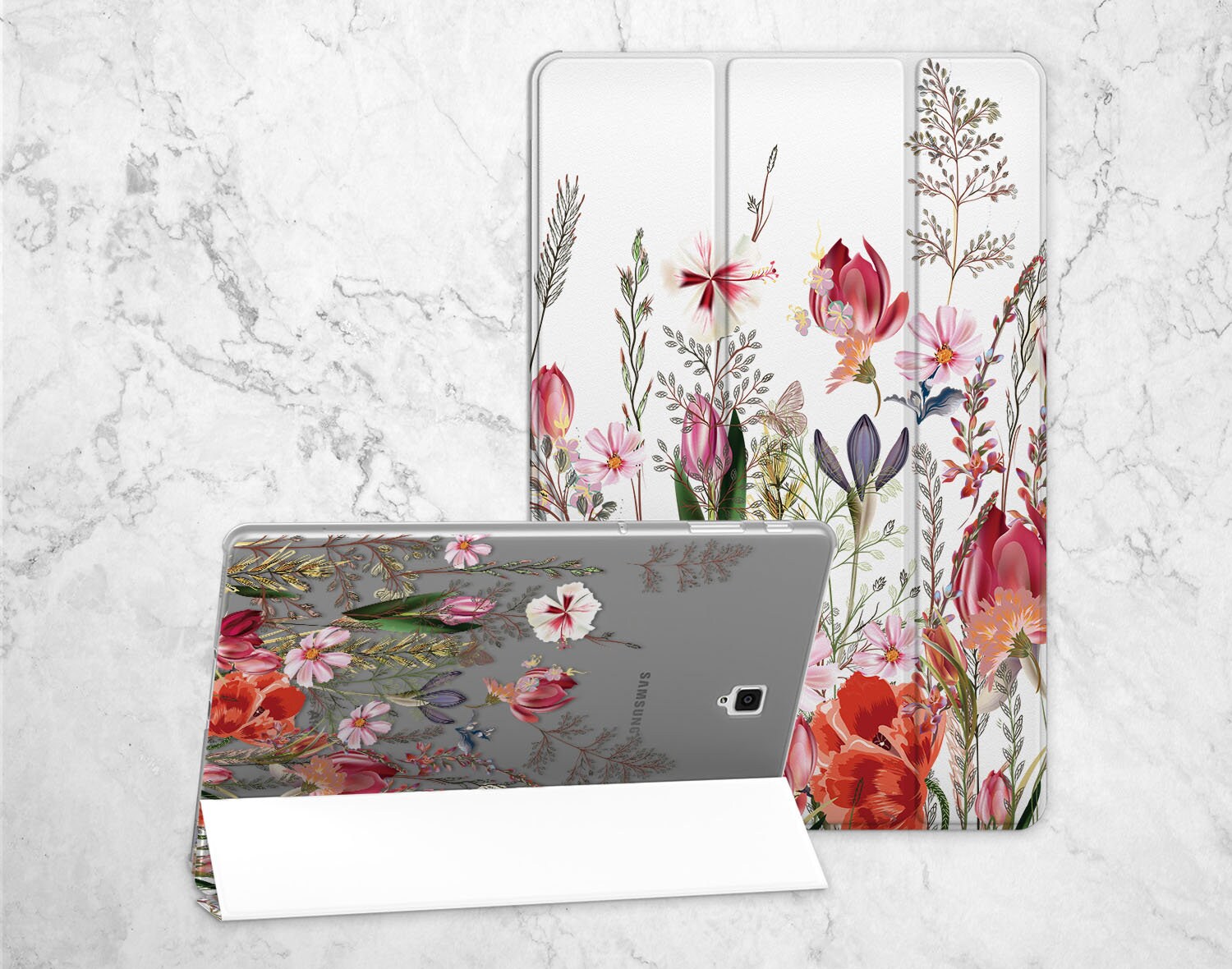 Wildflowers Case for Tablet 10.1 Plants Samsung S8 Ultra Cover Etsy