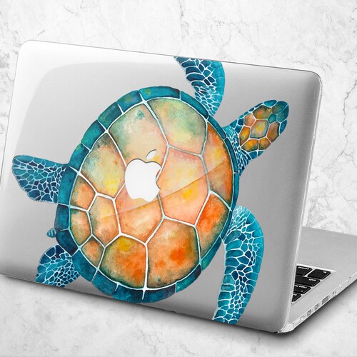 Sea Turtle Laptop Case 13 in Blue Ocean Mac Book 12 Cover - Etsy