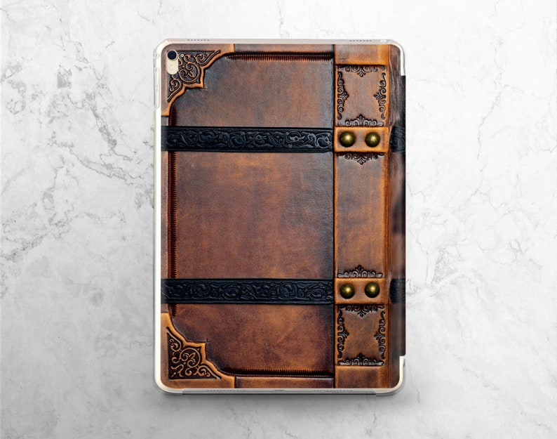 Ancient Book Ipad Cover 9.7 Inch Leather Pattern Ipad 12.9 - Etsy