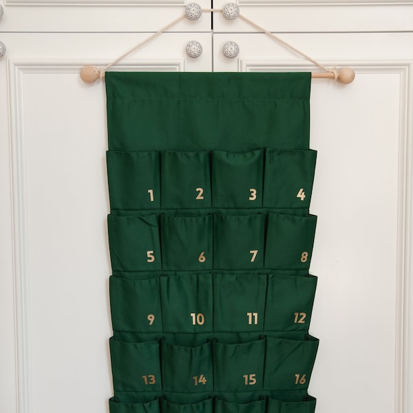 Modern advent calendar for adults with Personalization