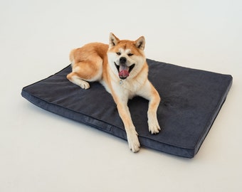 Dog bed for crate Сustom sizes Crate mat Dog bed cushion Minimalist chic dog cushion Large dog bed Dog pillow Pet cushion