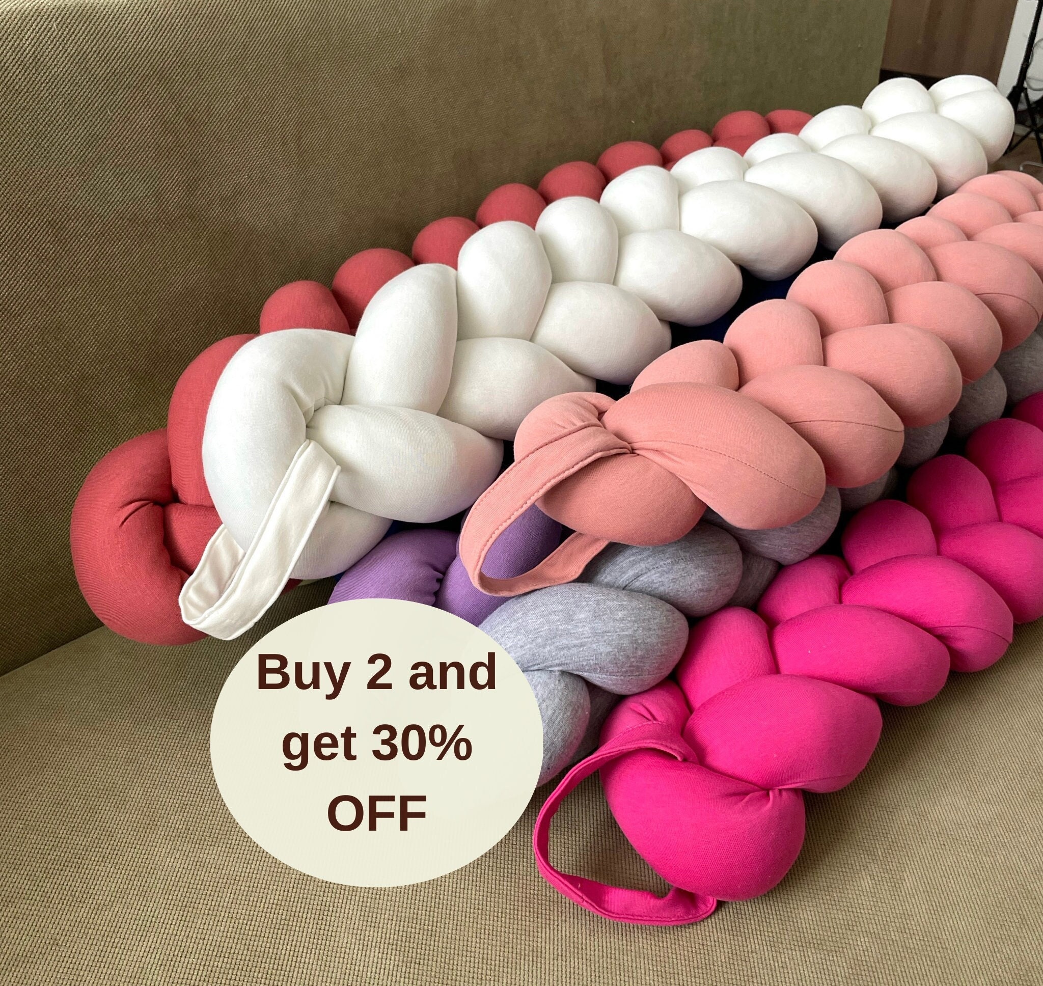 Braided Bumper Etsy