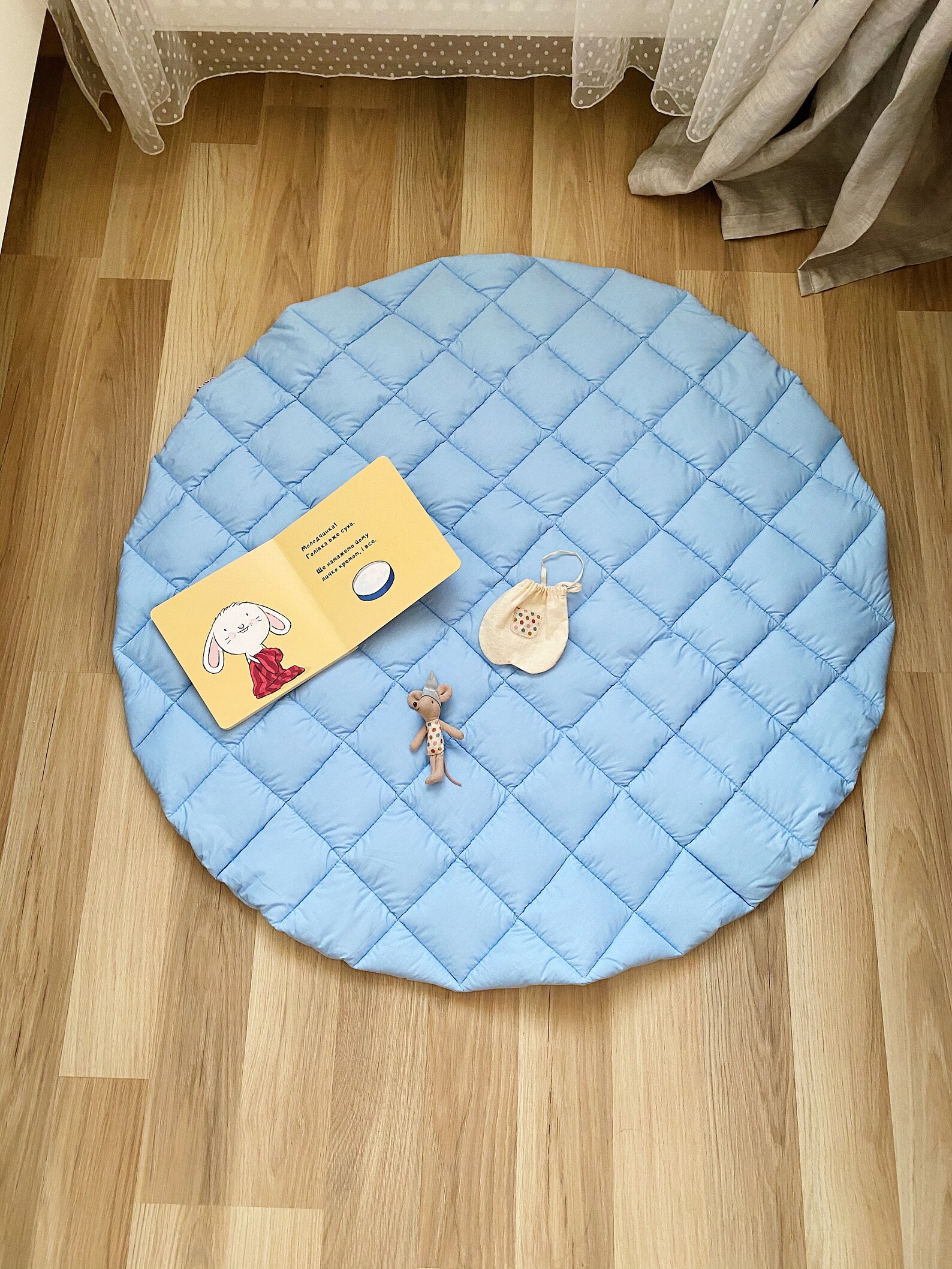 Baby play mat Blush room decor Nursery rug Floor mat Playmat Etsy