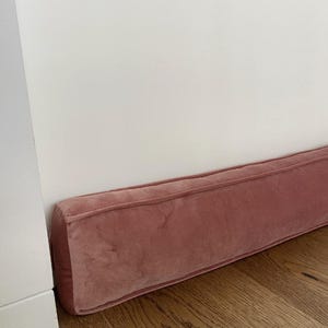Fluwelen deur tochtbarrière Deurbeschermer Geluidsstopper Huisverbetering Stof Tochtblokkering Kussen voor vloer Esthetische Decoratie woonkamer