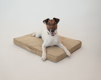 Сustom pillow for pet crate Custom sizes Crate mat Dog bed cushion Minimalist chic dog cushion Large dog bed Dog pillow Pet cushion