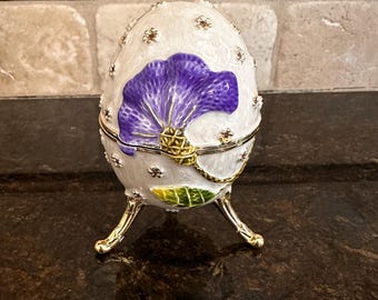 白と青い花のオルゴール「エリーゼのために」ベートーベン作 - Etsy 日本