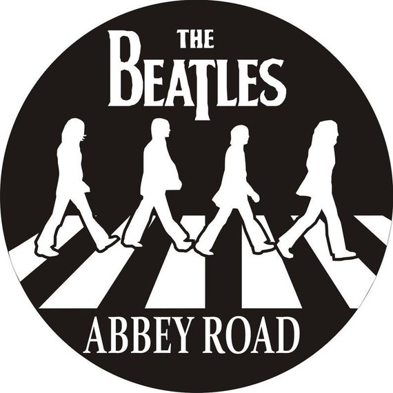 The Beatles Abbey Road DECAL Vinyl Sticker 4x4 multi color & | Etsy