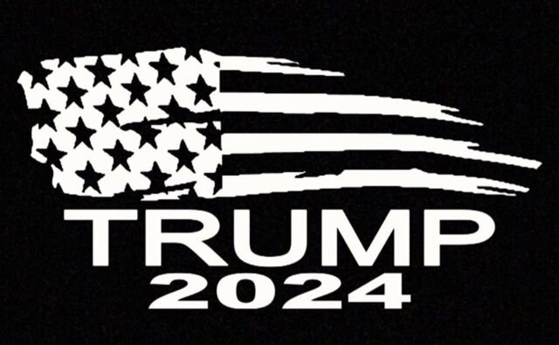 TRUMP 2024 Decal Vinyl Sticker for car almost anything MULTI Etsy