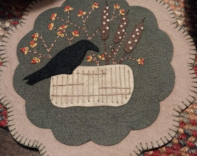 Kit-Crow and Haybale Applique Kit