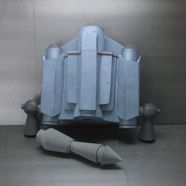 Boba Fett Jetpack Template , Mandalorian EVA Foam Template Patern, DIY Make it yourself