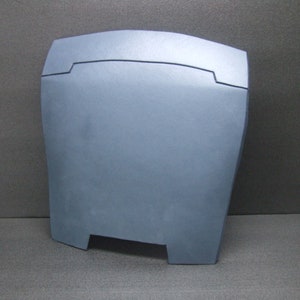 Mandalorian Beskar Armour  Back Plate Version 2 Armour , EVA Foam Mandalorian Template Patern, DIY Make it yourself