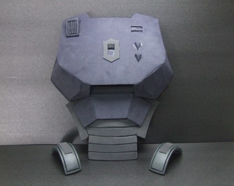 Zware infanterie Mandalorian borstpantser infanteriesjabloon, EVA-schuim Mandalorian-sjabloon pantserpatroon, doe-het-zelf