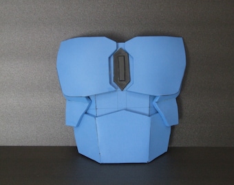 Armadura de pecho mandaloriana Beskar, plantilla mandaloriana de espuma EVA, bricolaje Hazlo tú mismo