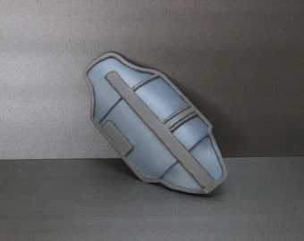 Mandalorian Season 2 Right Thigh Armor , leg Template , EVA Foam Mandalorian Template Pattern, DIY Make it yourself