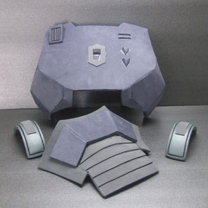 Mandalorian Heavy Body Armor Template Set, EVA Foam Pattern ,digital ...
