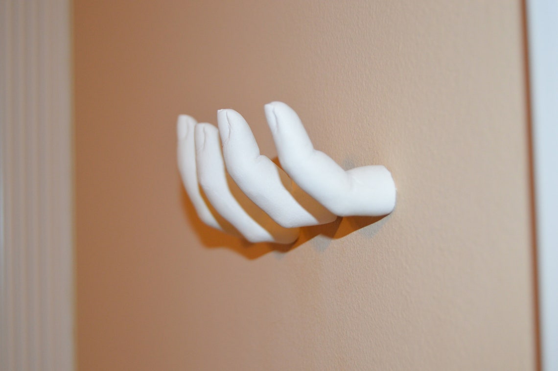 White Finger Hooks Etsy