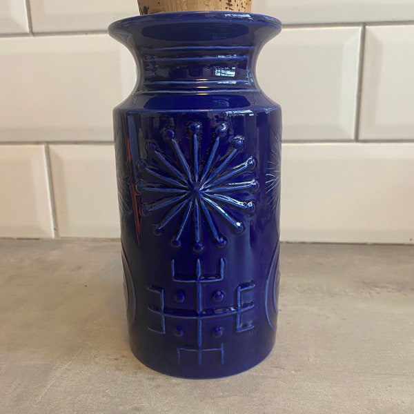 Vintage ceramic canister. Portmeirion Totem