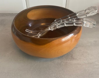 Vintage houten slakom