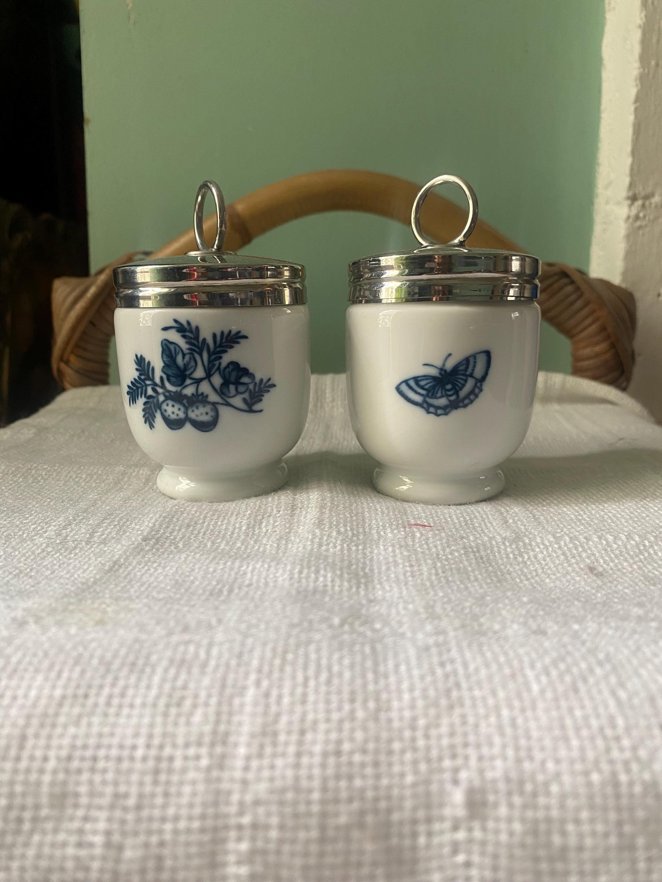 希少なロイヤルウースターのエッグコドラー2個セット。ハンズベリー