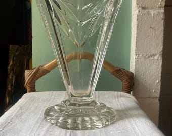 Art-deco persglazen vaas