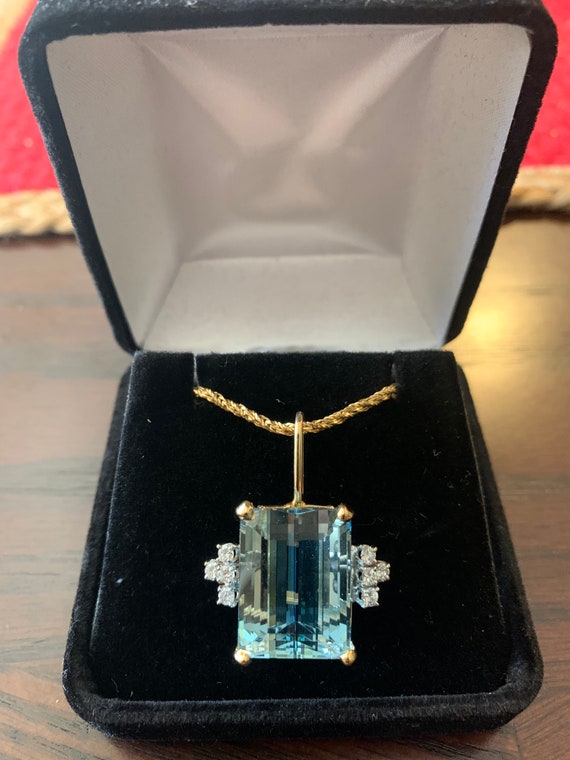 Aquamarine Necklace