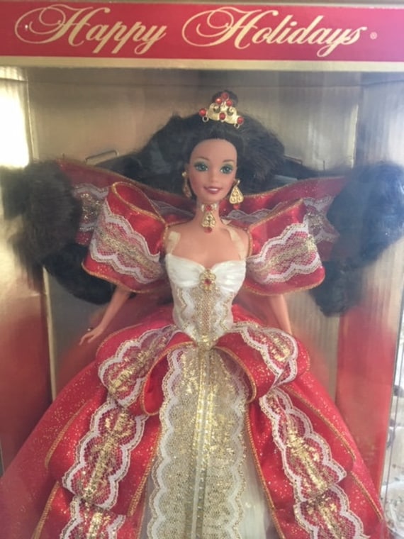 happy holidays barbie 1997