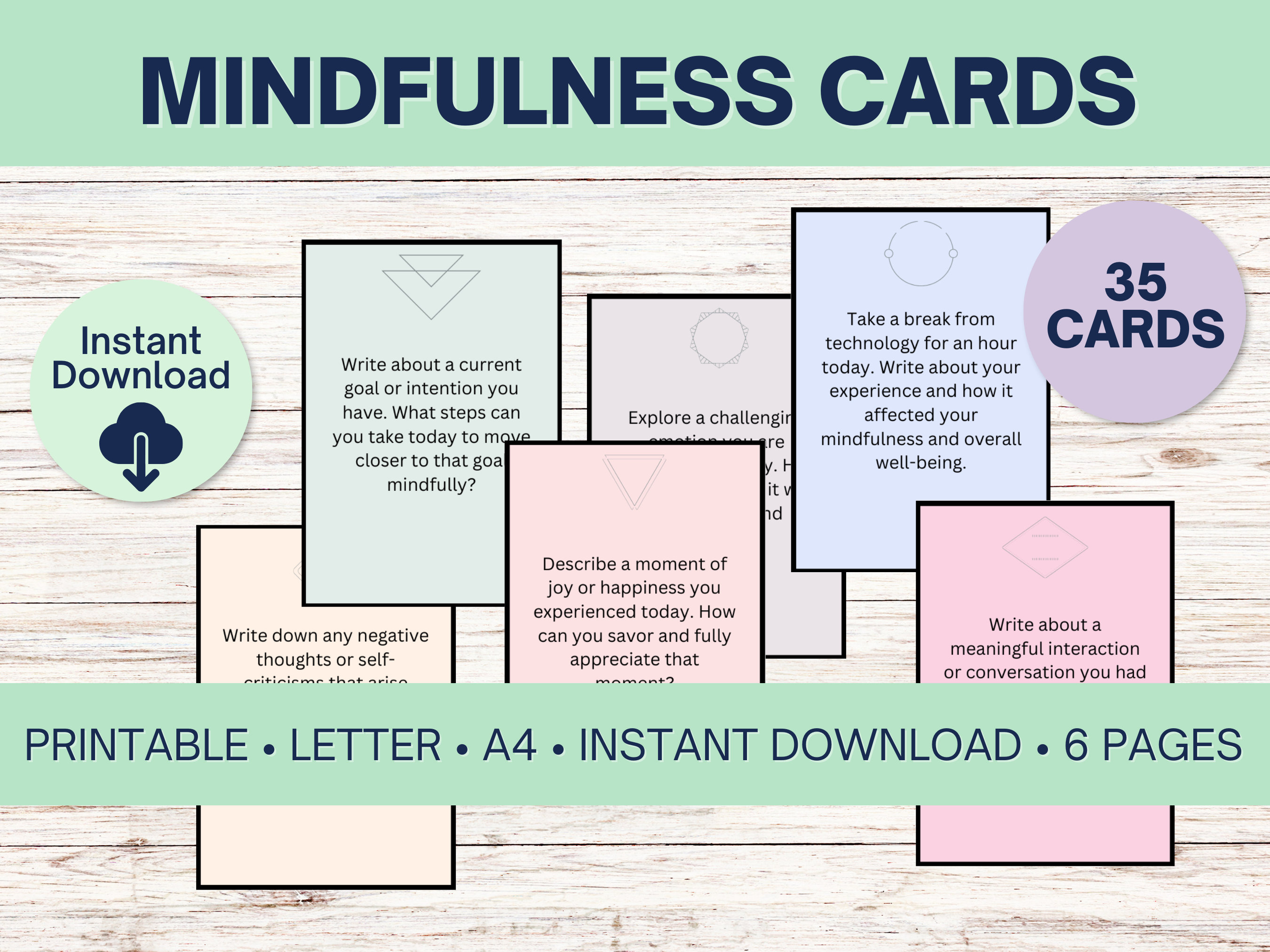 Mindfulness Cards
