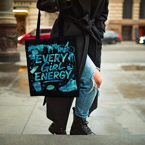 Every Girl Magic Tote mit Philly Girl Energy | Stilvoll, vielseitig, umweltfreundlich, perfekt für Frauen, Geschenke, den Strand oder besondere Anlässe