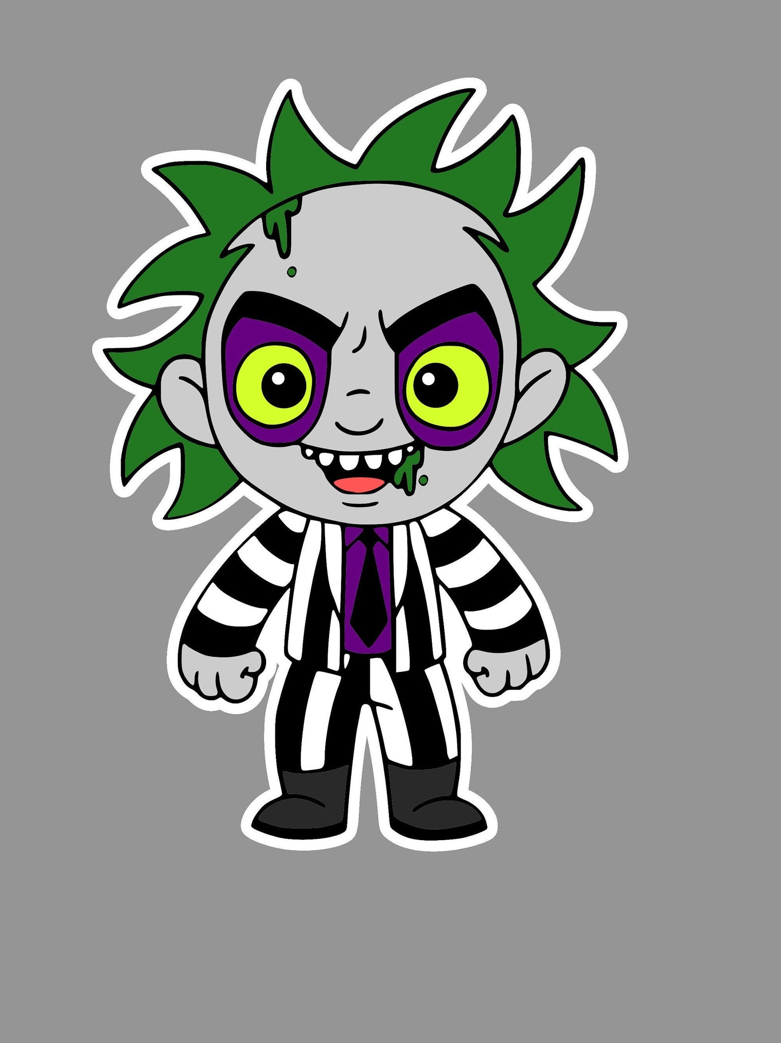 Baby Beetlejuice Vinyl Decal Etsy