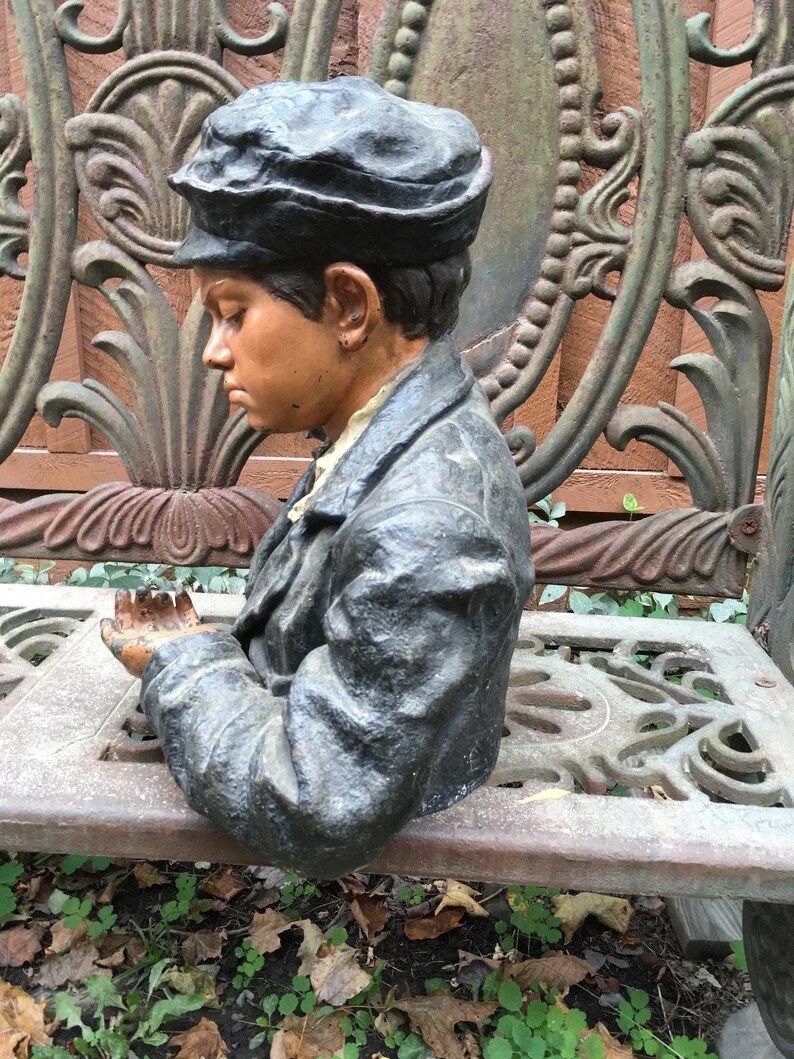 1899 Newsboy strike in Manhattan Cast-iron Sculpture | Etsy