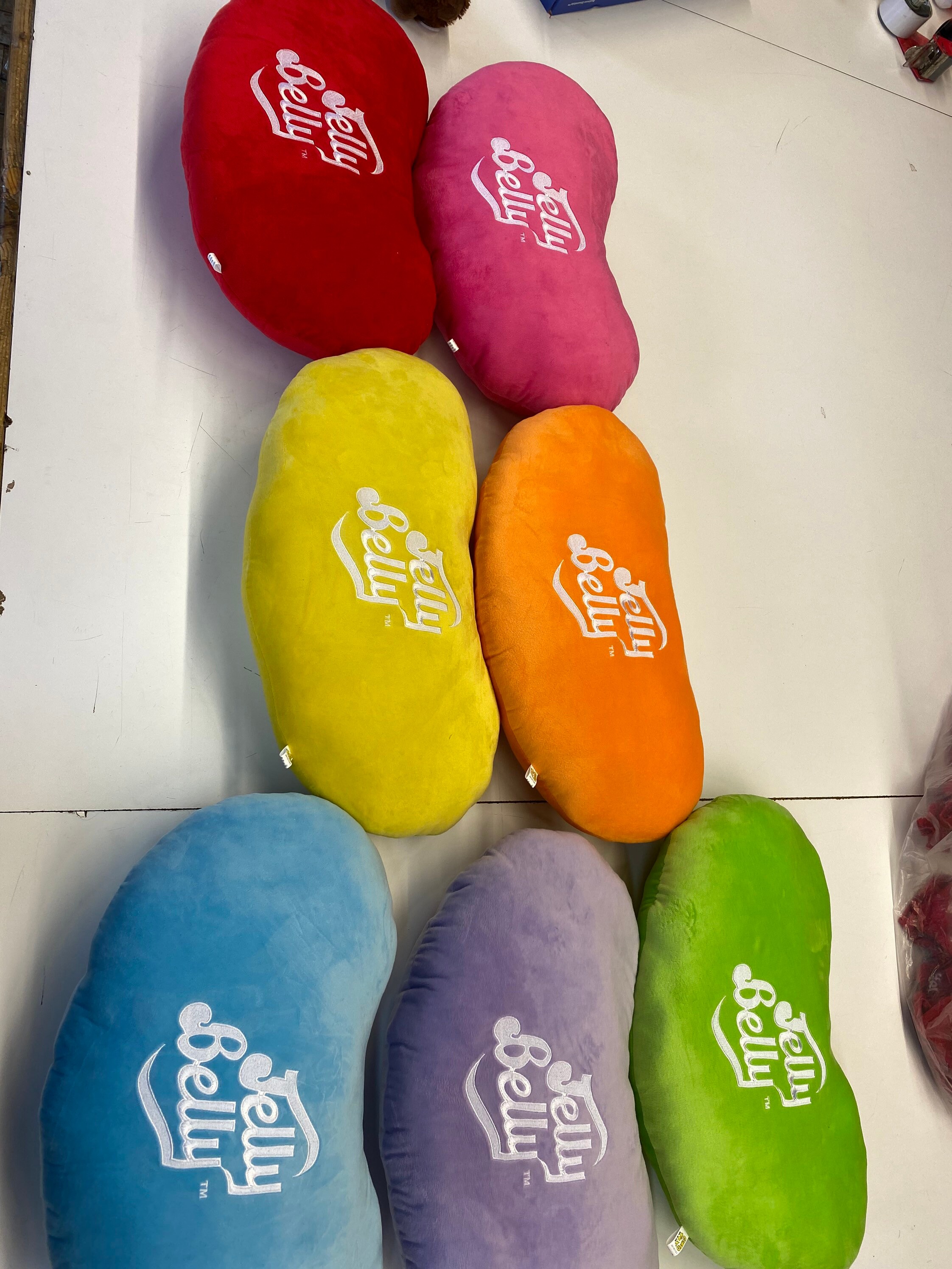 Jelly Bean Pillows 7 of Them Throw Pillows Etsy